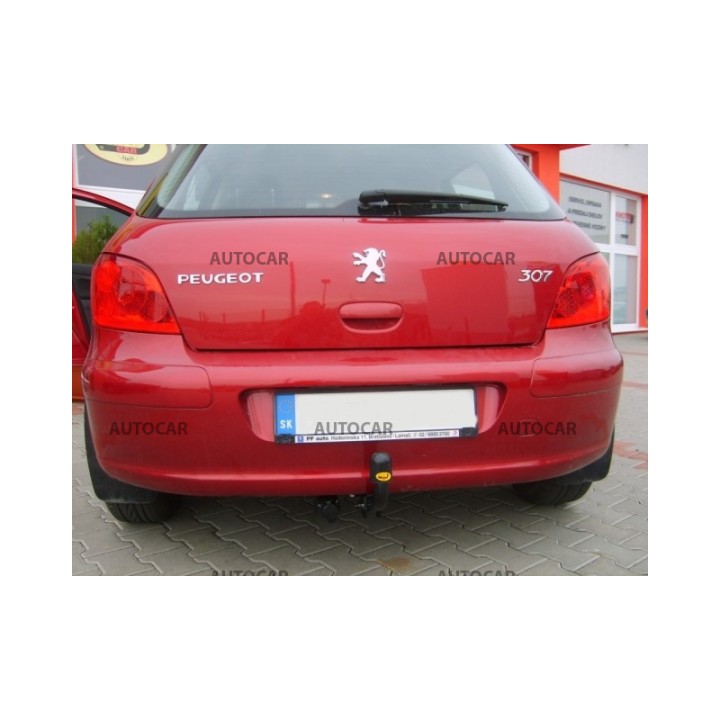 Cârlig de Remorcare, Auto-Hak, Sistem Semi-Demontabil, Peugeot 307 3/5 Uși 2001 - 2011 - EDK.ro