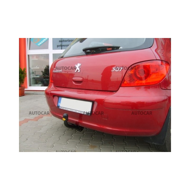 Cârlig de Remorcare, Auto-Hak, Sistem Semi-Demontabil, Peugeot 307 3/5 Uși 2001 - 2011 - EDK.ro