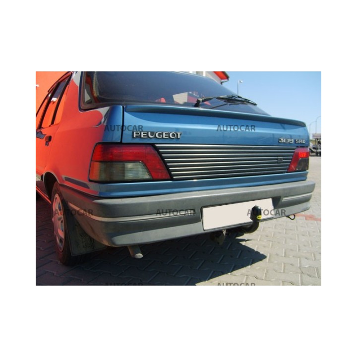 Cârlig de Remorcare, Auto-Hak, Sistem Semi-Demontabil, Peugeot 309 3/5 Uși 1986 - 1993 - EDK.ro