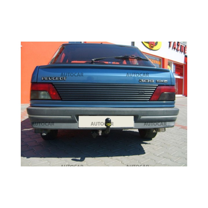 Towbar, Auto-Hak, Semi-Detachable System, Peugeot 309 3/5-Door 1986 - 1993 - EDK.ro