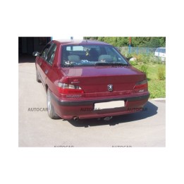 Cârlig de Remorcare, Auto-Hak, Sistem Demontabil Automat, Peugeot 406 4 Uși 1997 - 2003 - EDK.ro