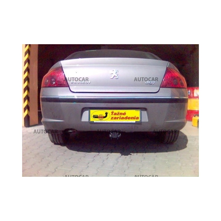 Cârlig de Remorcare, Auto-Hak, Sistem Demontabil Automat, Peugeot 407 4 Uși 2004 - 2008 - EDK.ro