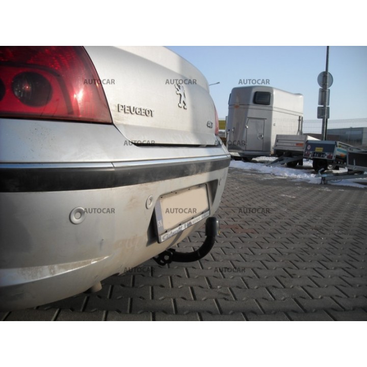 Towbar, Auto-Hak, Semi-Detachable System, Peugeot 407 4-Door 2004 - 2008 - EDK.ro