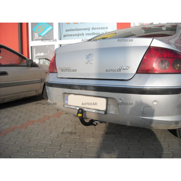 Towbar, Auto-Hak, Semi-Detachable System, Peugeot 407 4-Door 2004 - 2008 - EDK.ro
