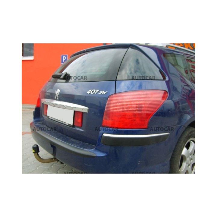 Towbar, Auto-Hak, Automatic Detachable System, Peugeot 407 Station Wagon 2004 - 2008 - EDK.ro