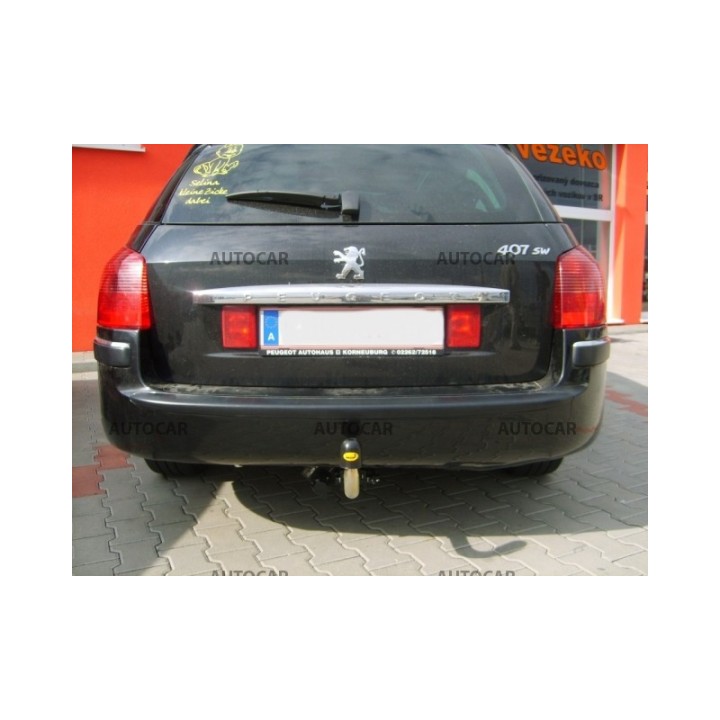Cârlig de Remorcare, Auto-Hak, Sistem Demontabil Automat, Peugeot 407 Combi 2004 - 2008 - EDK.ro