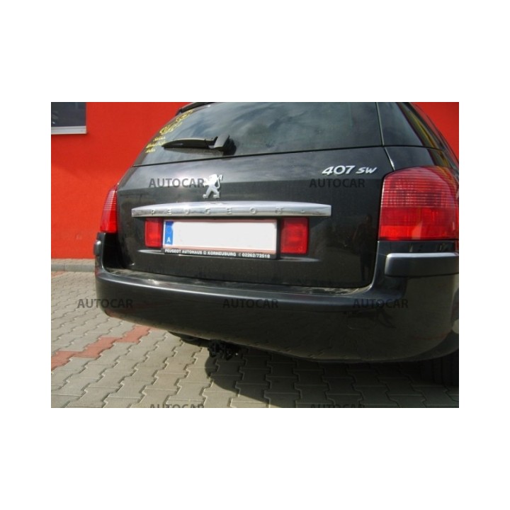 Cârlig de Remorcare, Auto-Hak, Sistem Demontabil Automat, Peugeot 407 Combi 2004 - 2008 - EDK.ro