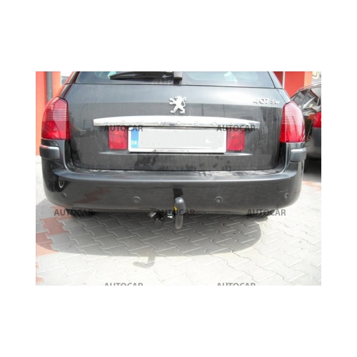 Towbar, Auto-Hak, Semi-Detachable System, Peugeot 407 Station Wagon 2004 - 2008 - EDK.ro