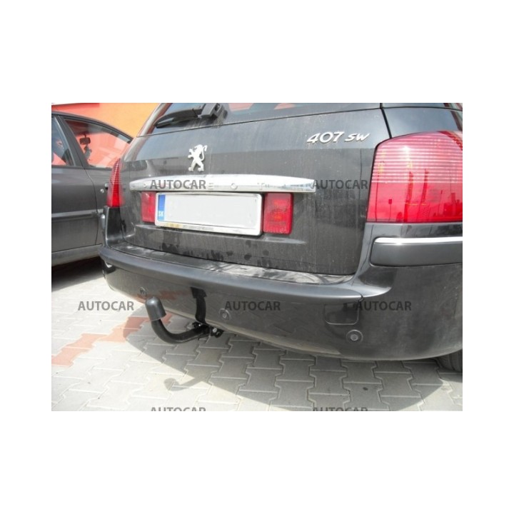 Towbar, Auto-Hak, Semi-Detachable System, Peugeot 407 Station Wagon 2004 - 2008 - EDK.ro