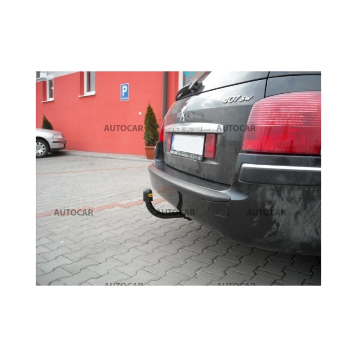 Towbar, Auto-Hak, Semi-Detachable System, Peugeot 407 Station Wagon 2004 - 2008 - EDK.ro