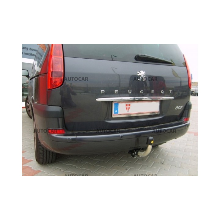 Towbar, Auto-Hak, Automatic Detachable System, Peugeot 807 5-Door 2002 - 2014 - EDK.ro