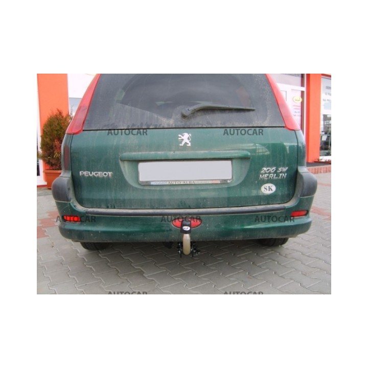 Cârlig de Remorcare, Auto-Hak, Sistem Semi-Demontabil, Peugeot 206 Combi 2002 - Prezent - EDK.ro