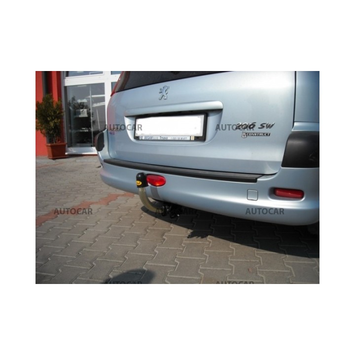 Towbar, Auto-Hak, Automatic Detachable System, Peugeot 206 Station Wagon 2002 - Present - EDK.ro