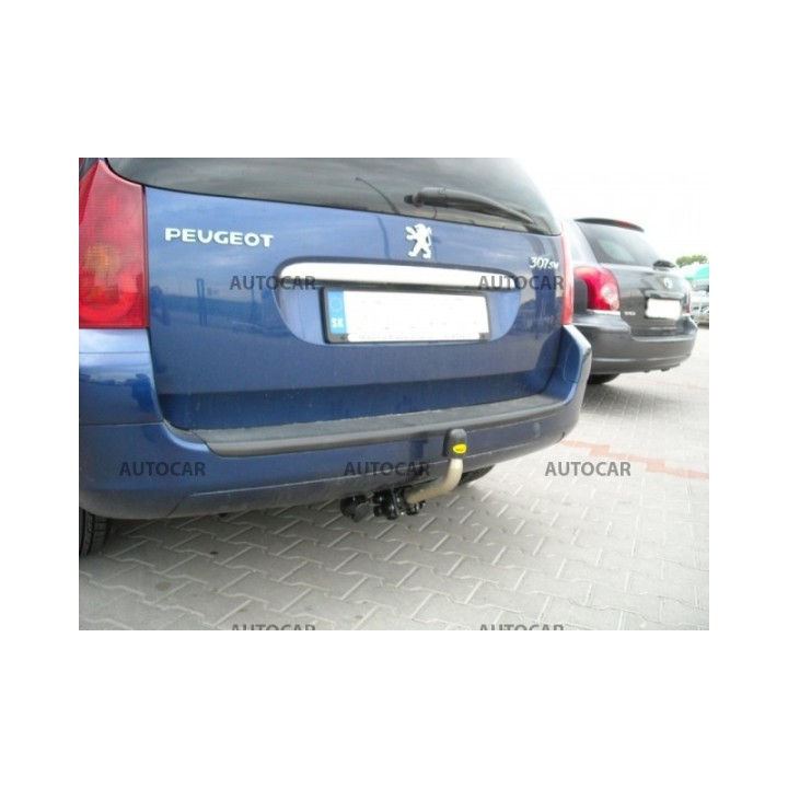 Towbar, Auto-Hak, Automatic Detachable System, Peugeot 307 Station Wagon 2001 - 2011 - EDK.ro