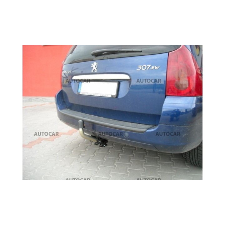 Towbar, Auto-Hak, Automatic Detachable System, Peugeot 307 Station Wagon 2001 - 2011 - EDK.ro
