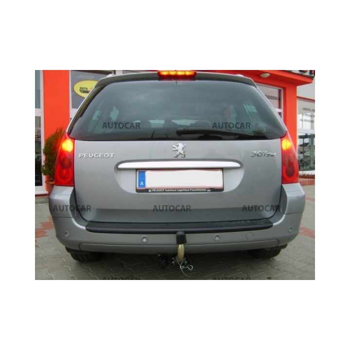 Towbar, Auto-Hak, Automatic Detachable System, Peugeot 307 Station Wagon 2001 - 2011 - EDK.ro