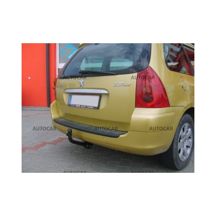Cârlig de Remorcare, Auto-Hak, Sistem Semi-Demontabil, Peugeot 307 Combi 2001 - 2011 - EDK.ro