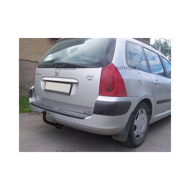 Cârlig de Remorcare, Auto-Hak, Sistem Semi-Demontabil, Peugeot 307 Combi 2001 - 2011 - EDK.ro