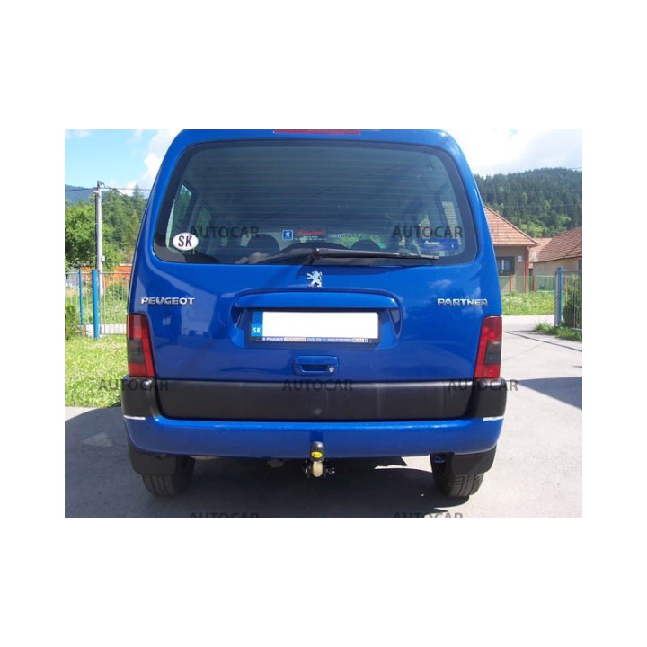 Cârlig de Remorcare, Auto-Hak, Sistem Demontabil Automat, Peugeot Partner Pick-up 1997 - 2002 - EDK.ro