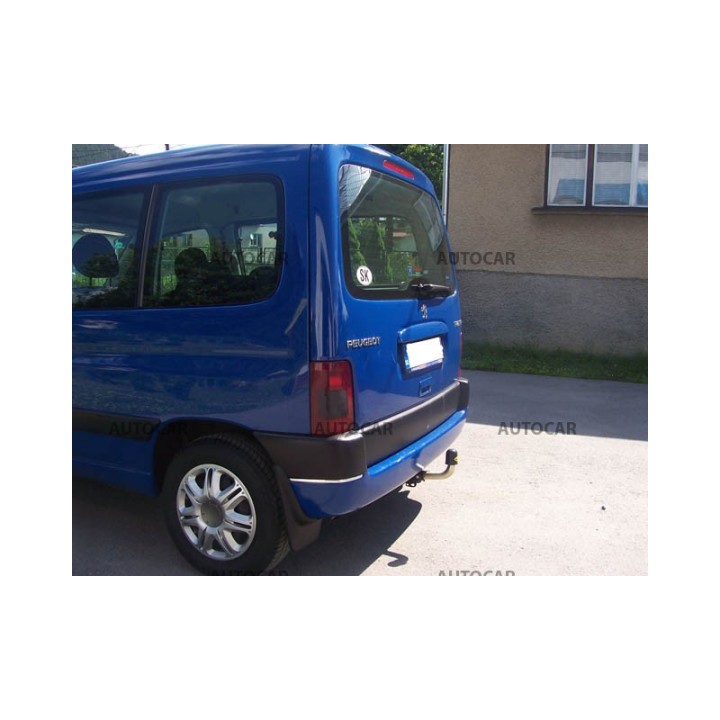 Cârlig de Remorcare, Auto-Hak, Sistem Demontabil Automat, Peugeot Partner Pick-up 1997 - 2002 - EDK.ro