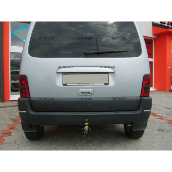 Towbar, Auto-Hak, Automatic Detachable System, Peugeot Partner Pickup 1997 - 2002 - EDK.ro