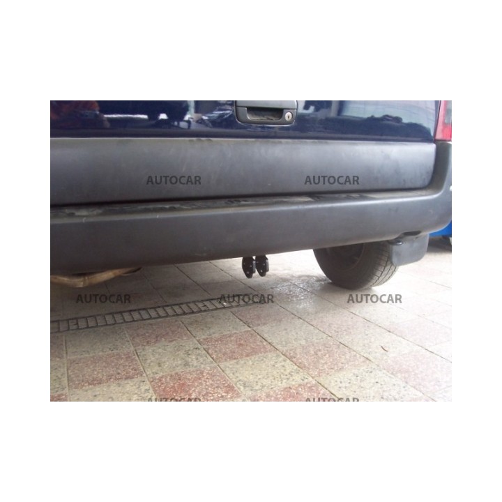 Towbar, Auto-Hak, Semi-Detachable System, Peugeot Partner Pickup 1997 - 2002 - EDK.ro