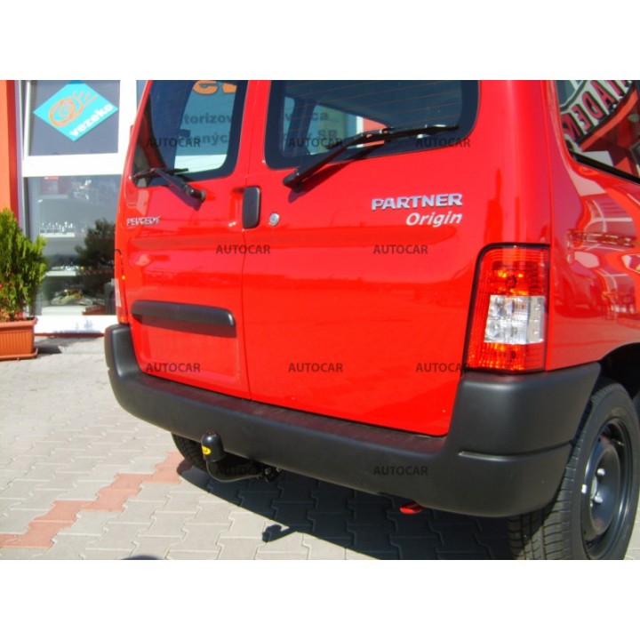Towbar, Auto-Hak, Semi-Detachable System, Peugeot Partner Pickup 1997 - 2002 - EDK.ro