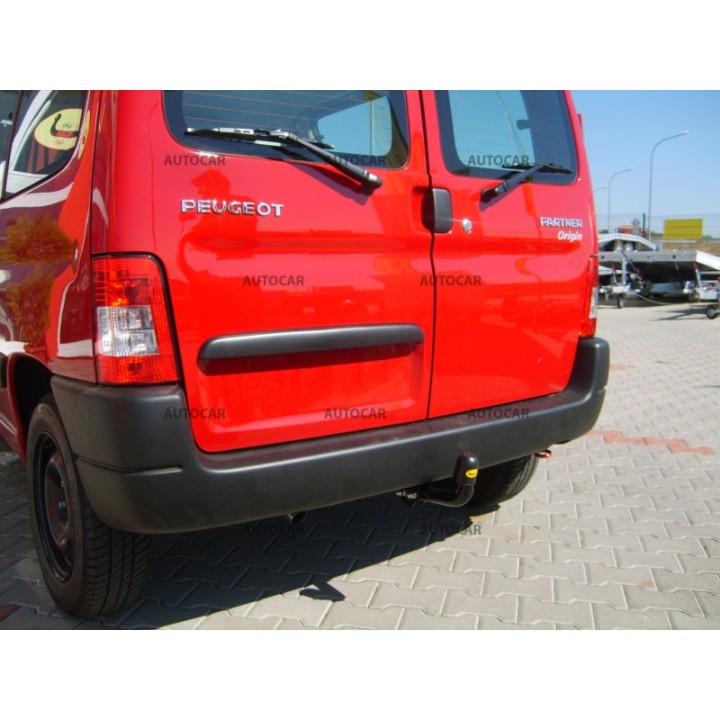 Towbar, Auto-Hak, Semi-Detachable System, Peugeot Partner Pickup 1997 - 2002 - EDK.ro