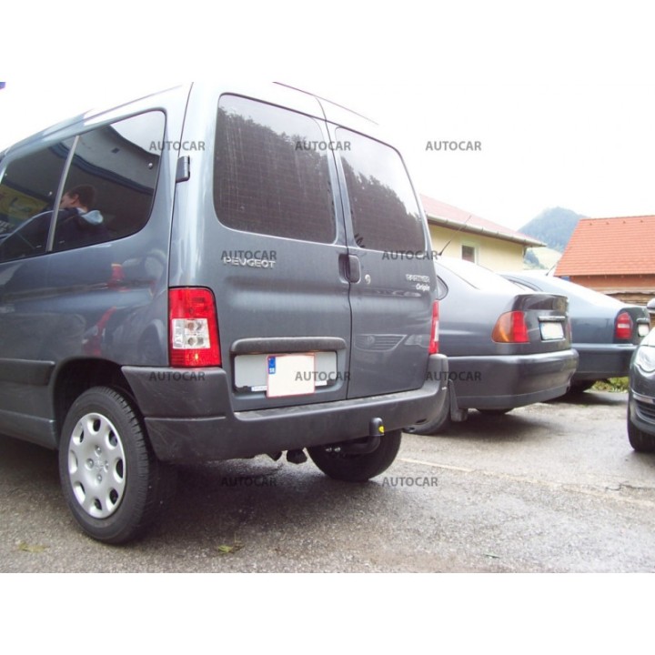 Cârlig de Remorcare, Auto-Hak, Sistem Semi-Demontabil, Peugeot Partner Pick-up 1997 - 2002 - EDK.ro