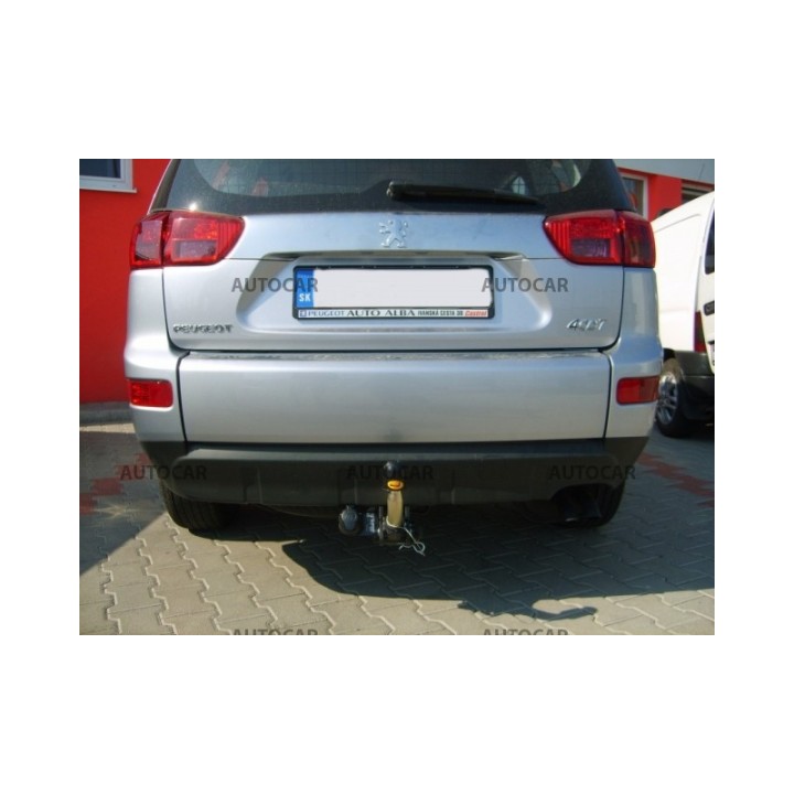 Cârlig de Remorcare, Auto-Hak, Sistem Demontabil Automat, Peugeot 4007 2007 - 2012 - EDK.ro