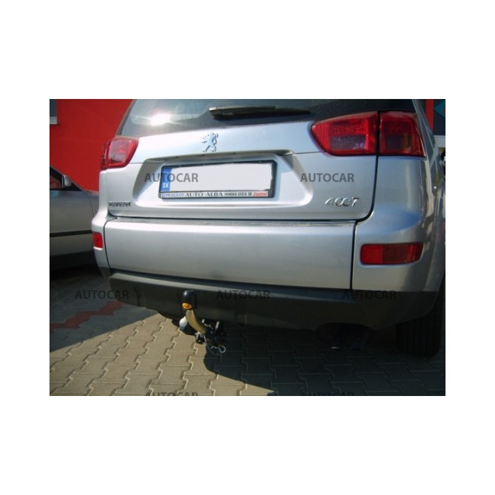 Cârlig de Remorcare, Auto-Hak, Sistem Demontabil Automat, Peugeot 4007 2007 - 2012 - EDK.ro