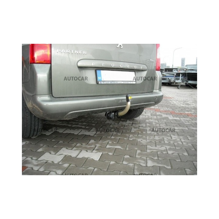 Towbar, Auto-Hak, Automatic Detachable System, Peugeot Partner Pickup 2008 - 2018 - EDK.ro