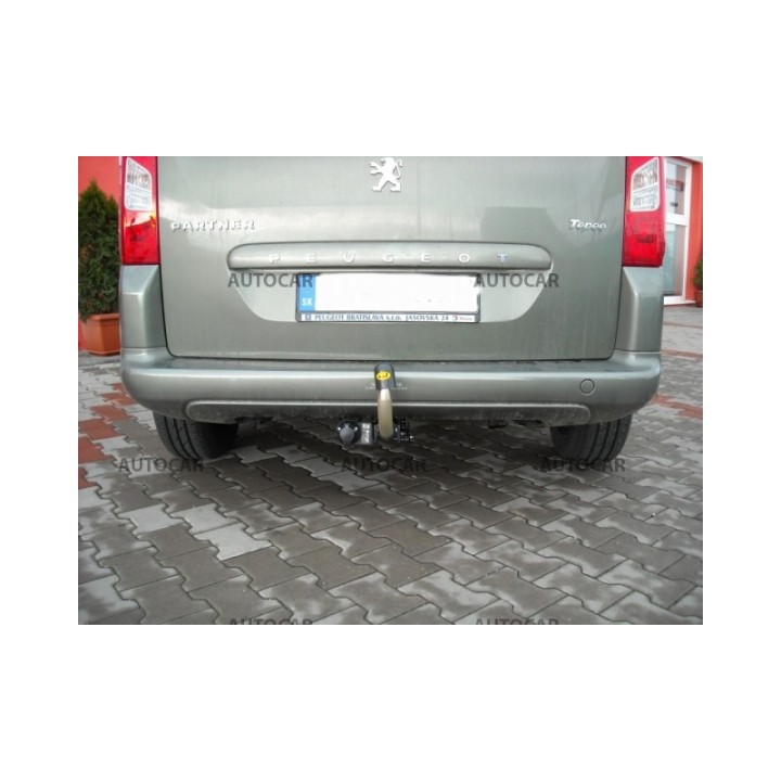 Towbar, Auto-Hak, Automatic Detachable System, Peugeot Partner Pickup 2008 - 2018 - EDK.ro