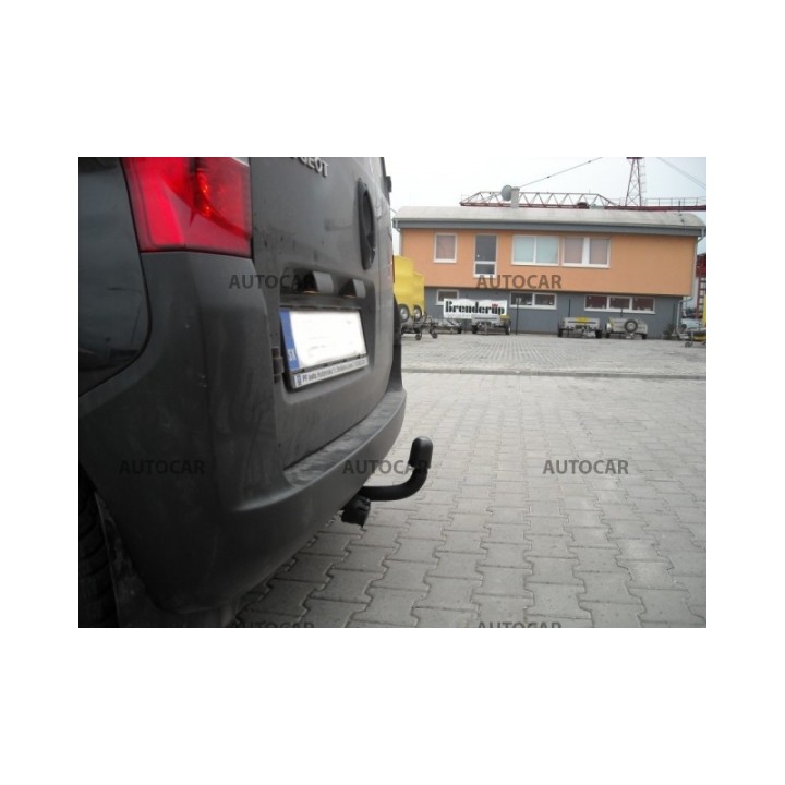 Cârlig de Remorcare, Auto-Hak, Sistem Semi-Demontabil, Peugeot Bipper 5 Uși 2008 - Prezent - EDK.ro