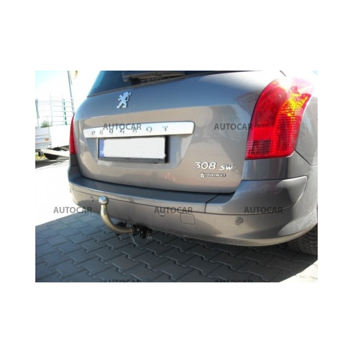 Towbar, Auto-Hak, Automatic Detachable System, Peugeot 308 Station Wagon 2008 - 2014 - EDK.ro