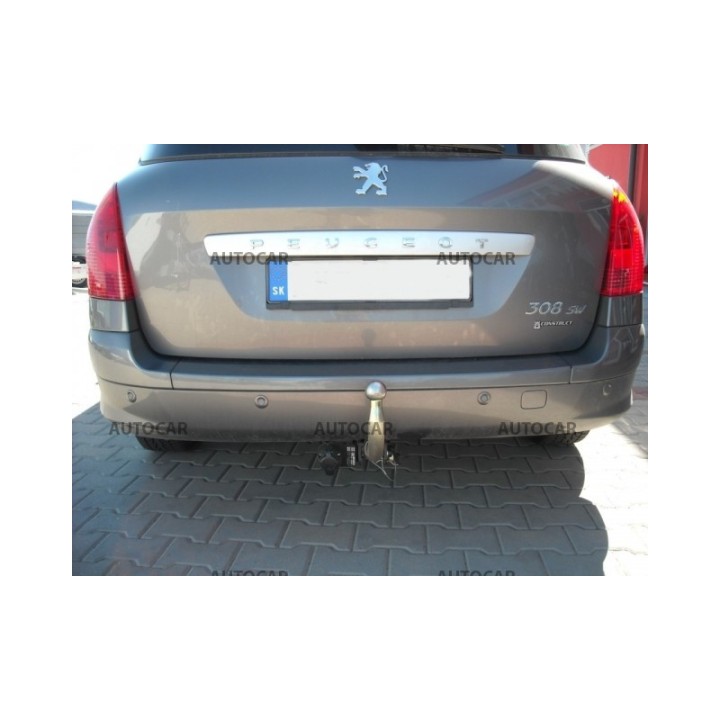 Towbar, Auto-Hak, Automatic Detachable System, Peugeot 308 Station Wagon 2008 - 2014 - EDK.ro