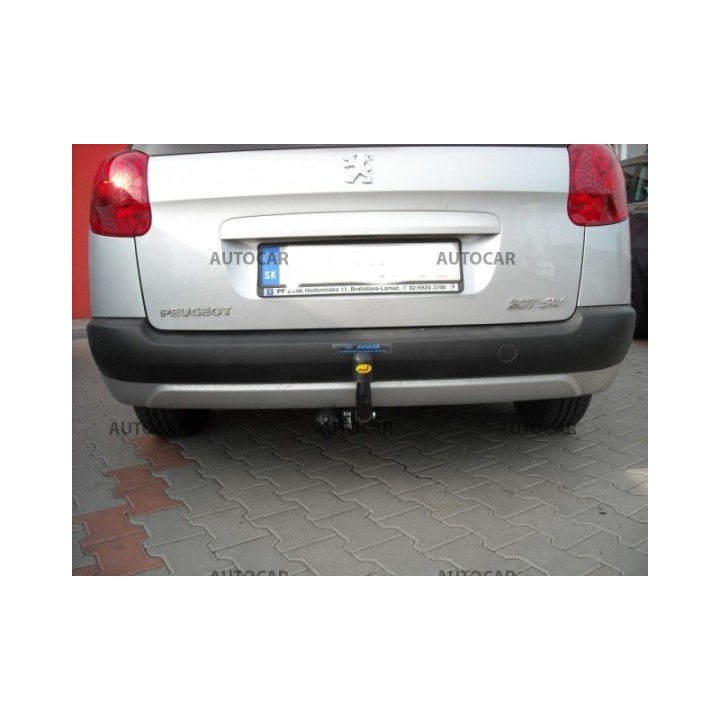 Towbar, Auto-Hak, Semi-Detachable System, Peugeot 207 Station Wagon 2007 - 2015 - EDK.ro