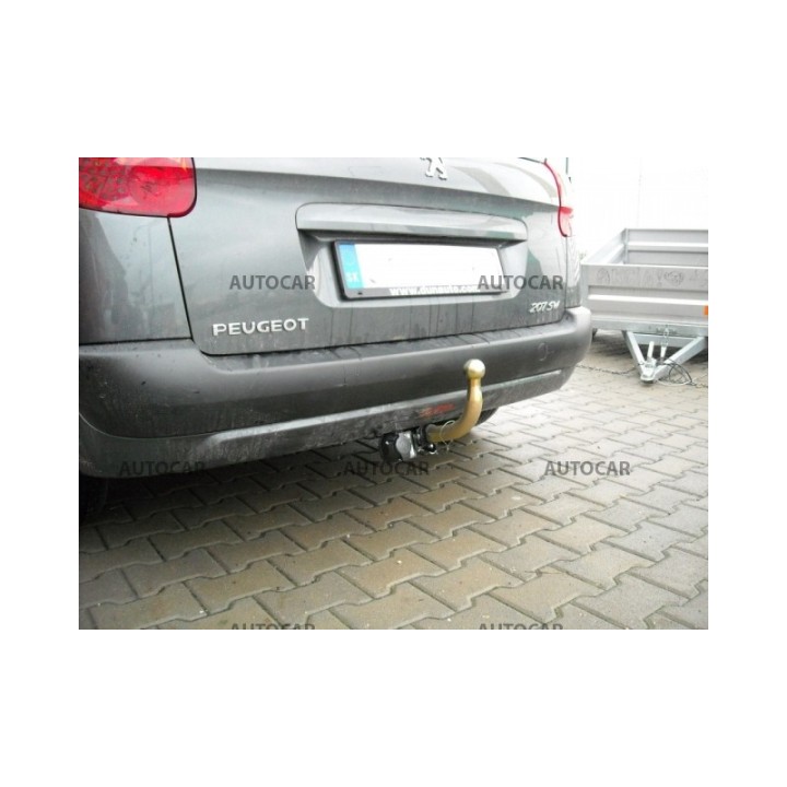 Towbar, Auto-Hak, Automatic Detachable System, Peugeot 207 Station Wagon 2007 - Present - EDK.ro