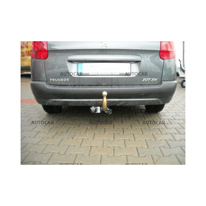Towbar, Auto-Hak, Automatic Detachable System, Peugeot 207 Station Wagon 2007 - 2015 - EDK.ro
