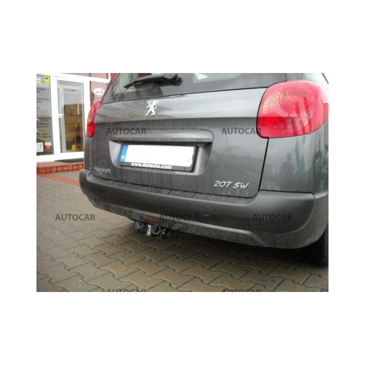 Towbar, Auto-Hak, Automatic Detachable System, Peugeot 207 Station Wagon 2007 - Present - EDK.ro