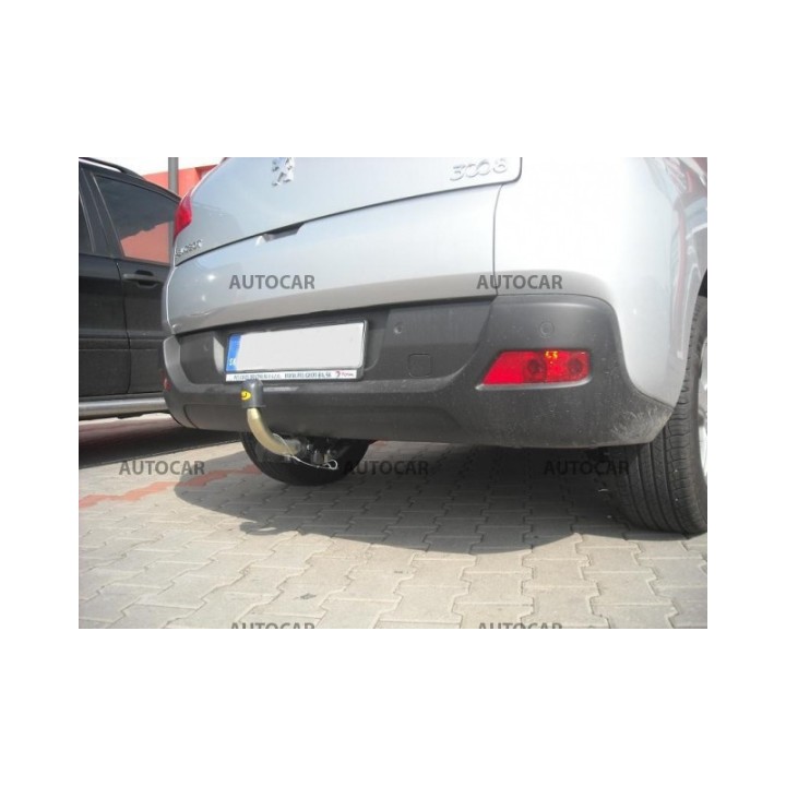 Cârlig de Remorcare, Auto-Hak, Sistem Demontabil Automat, Peugeot 3008 2009 - 2016 - EDK.ro