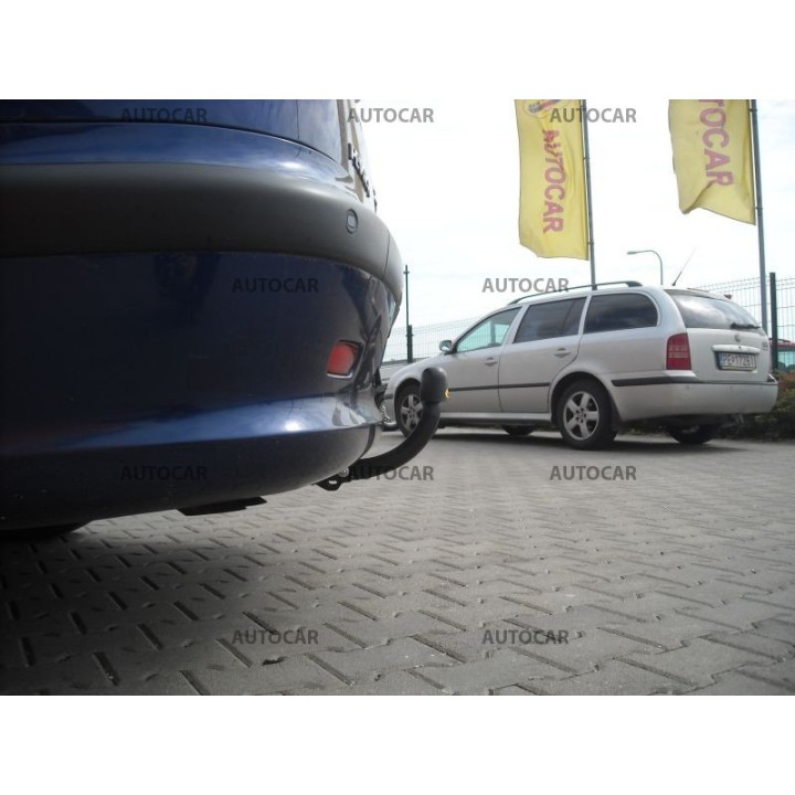 Cârlig de Remorcare, Auto-Hak, Sistem Semi-Demontabil, Peugeot 607 2001 - 2010 - EDK.ro