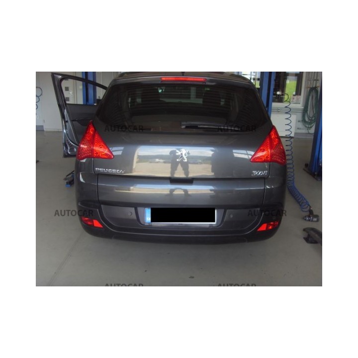 Cârlig de Remorcare, Auto-Hak, Sistem Demontabil Vertical, Peugeot 3008 2009 - 2016 - EDK.ro