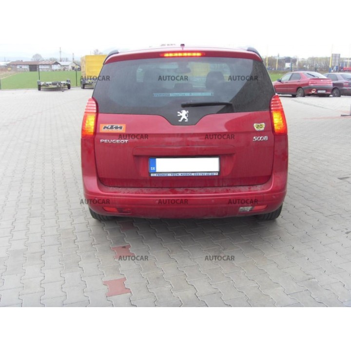 Cârlig de Remorcare, Auto-Hak, Sistem Demontabil Vertical, Peugeot 5008 5 Uși 2009 - 2017 - EDK.ro