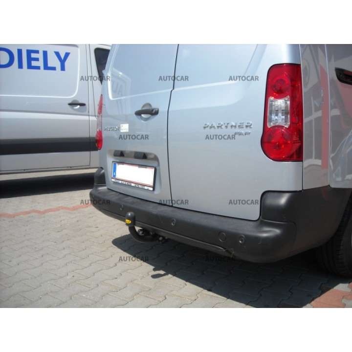 Cârlig de Remorcare, Auto-Hak, Sistem Semi-Demontabil, Peugeot Partner Pick-up 2008 - 2018 - EDK.ro