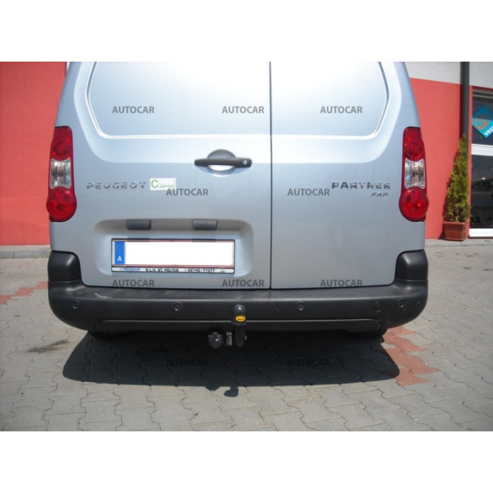 Towbar, Auto-Hak, Semi-Detachable System, Peugeot Partner Pickup 2008 - 2018 - EDK.ro