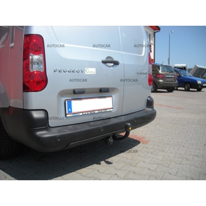 Cârlig de Remorcare, Auto-Hak, Sistem Semi-Demontabil, Peugeot Partner Pick-up 2008 - 2018 - EDK.ro