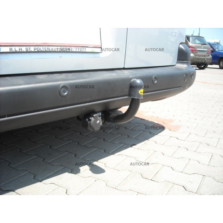 Towbar, Auto-Hak, Semi-Detachable System, Peugeot Partner Pickup 2008 - 2018 - EDK.ro