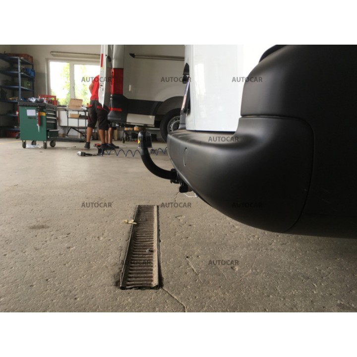 Towbar, Auto-Hak, Automatic Detachable System, Peugeot Partner Pickup 2008 - 2018 - EDK.ro