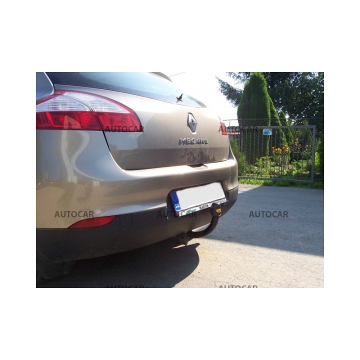 Towbar, Auto-Hak, Semi-Detachable System, Renault Megane 5-Door 2009 - Present - EDK.ro